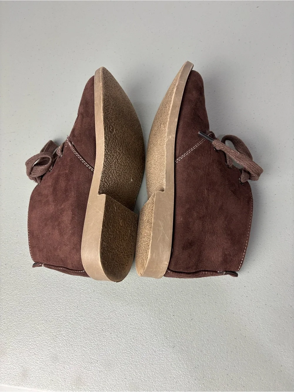 Joseph Allen Boys Brown Chukka Boot Lace Up Dressy Size 2